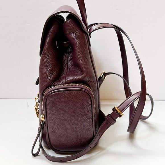 Michael Kors Medium Backpack Bordeaux  + Coin Wallet Merlot Set main image 7